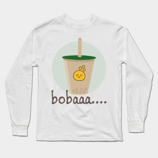 Boba bubbles tea Long Sleeve T-Shirt